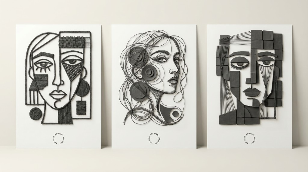 Art Night brand and campaign, study 4 of 24