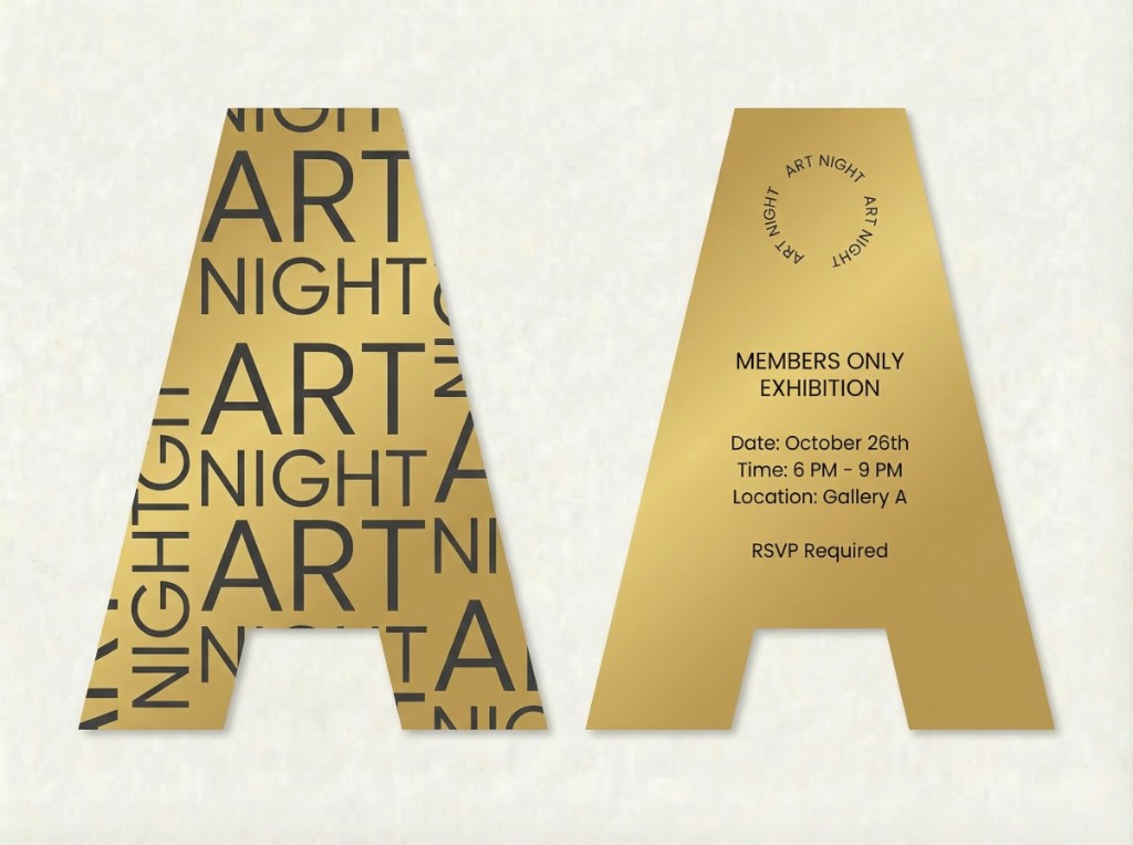 Art Night brand and campaign, study 8 of 24