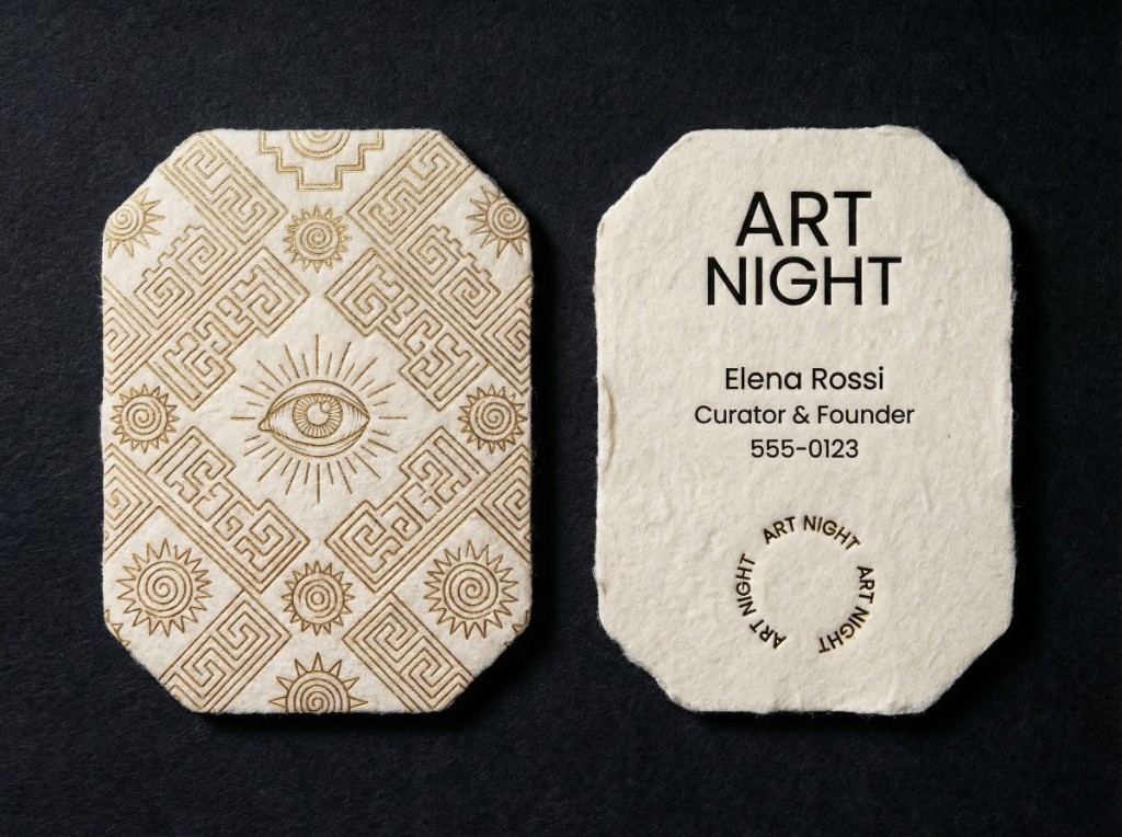 Art Night brand and campaign, study 12 of 24